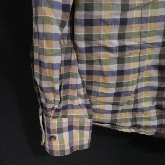 H.E. By MANGO - Blacksmith | medium | Slim Fit | Plaid Button-Up Casual Shirt - Picture 13 of 16